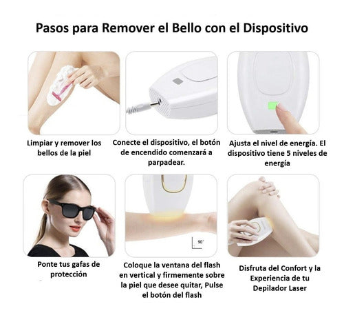 Depilador Láser IPL Permanente