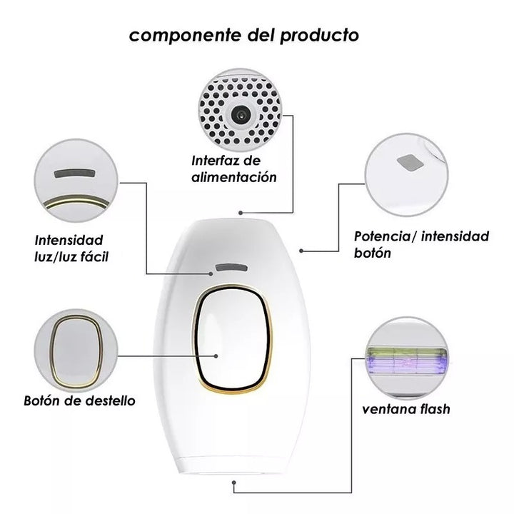 Depilador Láser Ipl